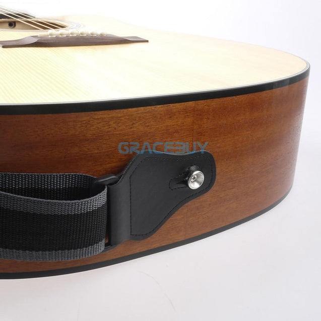 Guitar Strap With Three Pick Holders + FREE 3 Picks