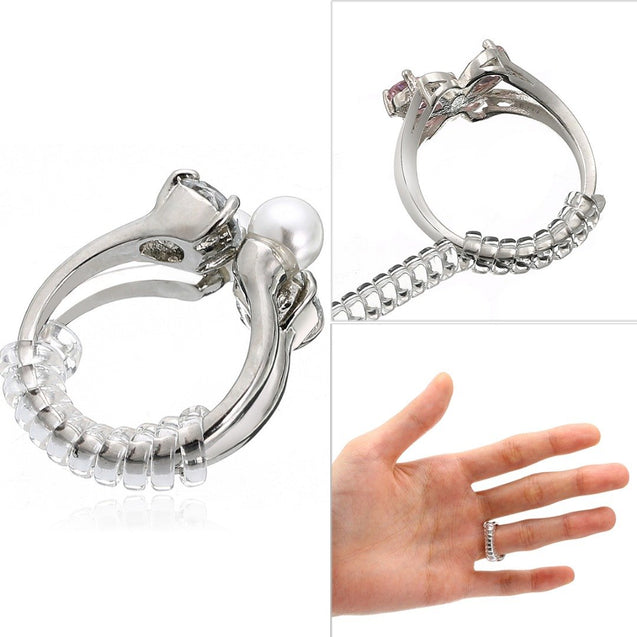 Silicone Ring Size Adjuster For Loose Rings - Pack of 12pcs