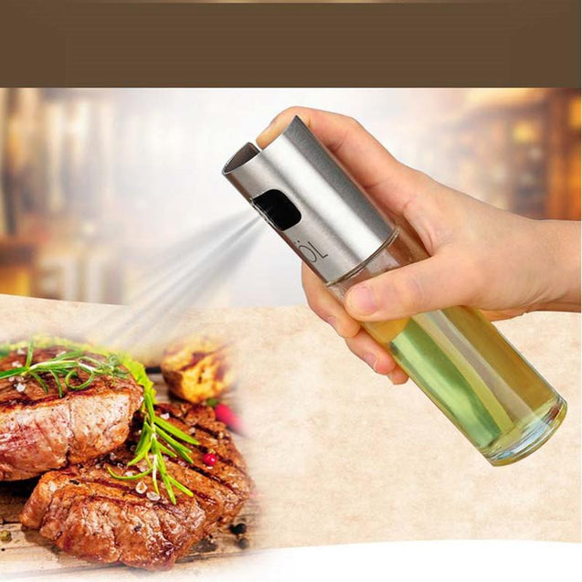 Oil Spraying Bottle - Leak Proof Glass Design