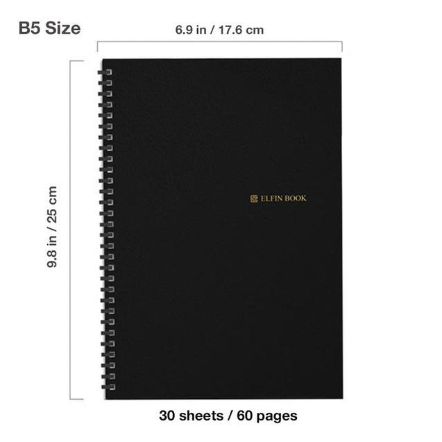 ElfinBook 2.0 - Reusable Notebook + 1 x Pilot Pen FREE | 2018
