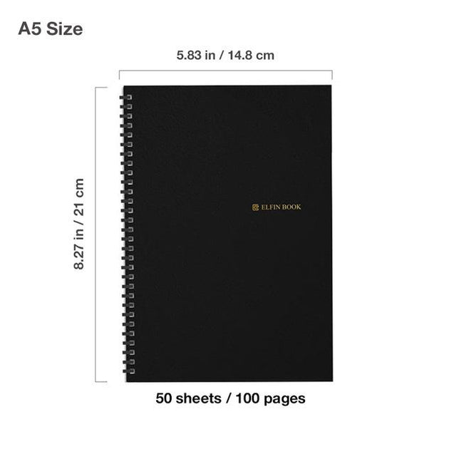 ElfinBook 2.0 - Reusable Notebook + 1 x Pilot Pen FREE | 2018